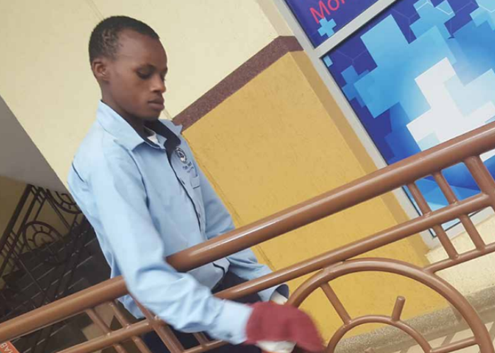 Cleaning service result